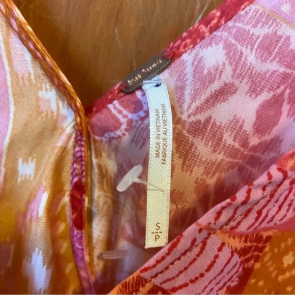 Free People Women Size Small Tied to You Tank in Lemonade Combo color - Picture 2 of 6